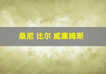 桑尼 比尔 威廉姆斯